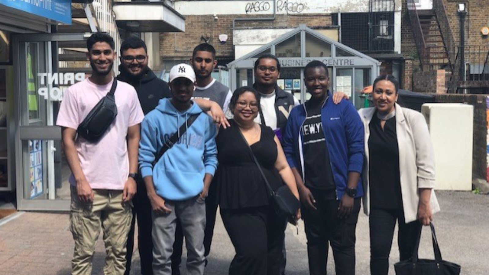 Young People Ready For The Forest Gate Festival
